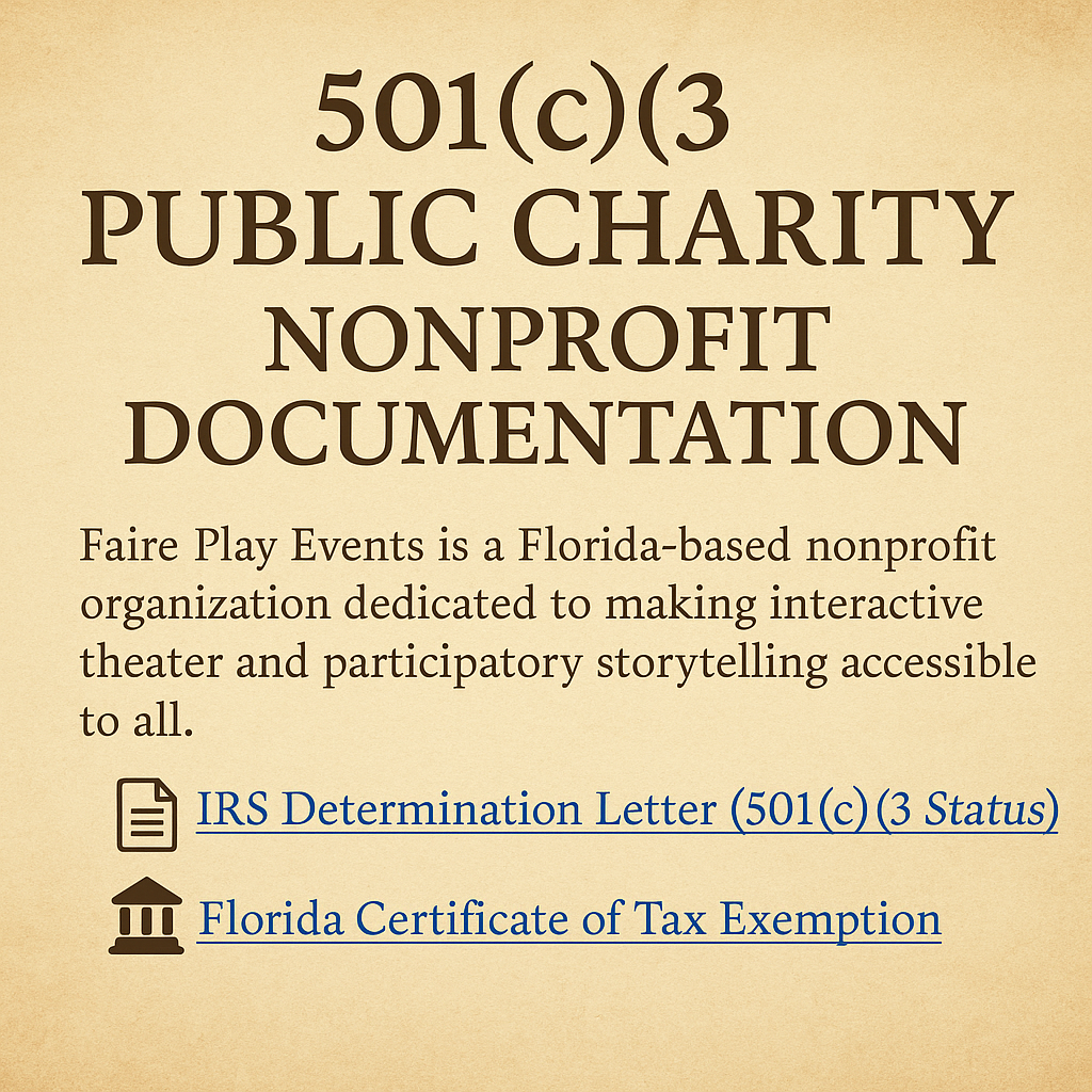 Non Profit Documentation Page